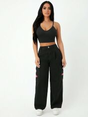 Акція на Джинси жіночі SHEIN GD-00148462 M Чорні від Rozetka