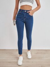 Акція на Джинси жіночі SHEIN GD-00154701 34 Сині від Rozetka