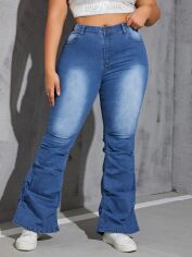 Акція на Джинси жіночі SHEIN GD-00161620 XL Сині від Rozetka