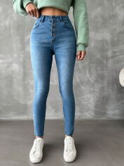Акція на Джинси жіночі SHEIN GD-00113244 34 Світло-сині від Rozetka