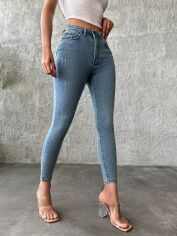 Акція на Джинси жіночі SHEIN GD-00135207 27 Блакитні від Rozetka