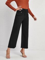 Акція на Джинси жіночі SHEIN GD-00135227 28 Чорні від Rozetka