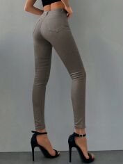 Акція на Джинси жіночі SHEIN GD-00135358 34 Сіро-бежеві від Rozetka