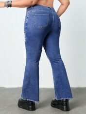 Акція на Джинси жіночі SHEIN GD-00113085 2XL Сині від Rozetka