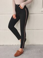 Акція на Джинси Slim fit жіночі SHEIN GD-00135180 26 Чорні від Rozetka