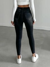 Акція на Джинси жіночі SHEIN GD-00098694 30 Чорні від Rozetka