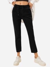 Акція на Джинси жіночі SHEIN GD-00095349 38 Чорні від Rozetka