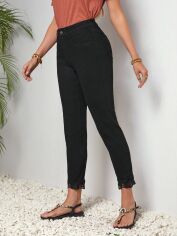 Акція на Джинси жіночі SHEIN GD-00135185 26 Чорні від Rozetka