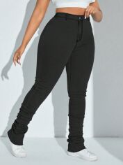 Акція на Джинси жіночі SHEIN GD-00135805 XL Чорні від Rozetka