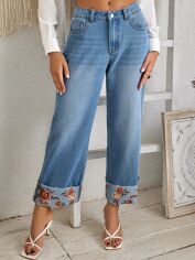 Акція на Джинси жіночі SHEIN GD-00135199 26 Блакитні від Rozetka
