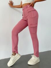 Акція на Джинси жіночі SHEIN GD-00135166 25 Рожеві від Rozetka