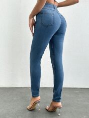 Акція на Джинси жіночі SHEIN GD-00113256 S Блакитні від Rozetka