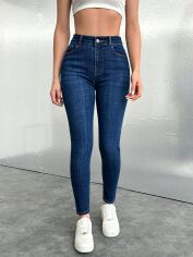 Акція на Джинси жіночі SHEIN GD-00135438 40 Темно-сині від Rozetka