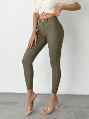 Акція на Джинси жіночі SHEIN GD-00113101 XXS Хакі від Rozetka