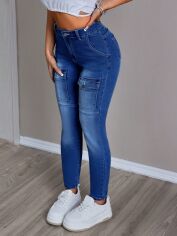 Акція на Джинси жіночі SHEIN GD-00135214 27 Сині від Rozetka