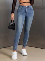 Акція на Джинси жіночі SHEIN GD-00133850 W30L32 Сині від Rozetka