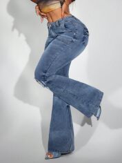 Акція на Джинси жіночі SHEIN GD-00132486 W30L32 Сині від Rozetka