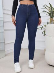 Акція на Джинси жіночі SHEIN GD-00133693 S Темно-сині від Rozetka