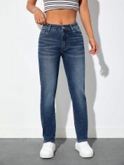 Акція на Джинси Regular fit жіночі SHEIN GD-00148504 XS Сині від Rozetka