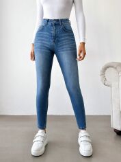 Акція на Джинси жіночі SHEIN GD-00113117 34 Сині від Rozetka