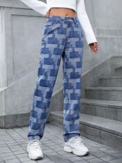 Акція на Джинси жіночі SHEIN GD-00135230 28 Сині від Rozetka