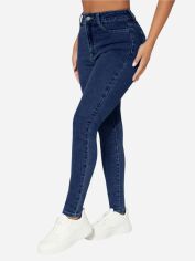 Акція на Джинси жіночі SHEIN GD-00085297 XXS Темно-сині від Rozetka