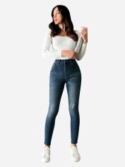 Акція на Джинси жіночі SHEIN GD-00096979 36 Сині від Rozetka