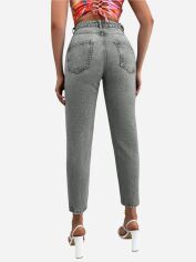 Акція на Джинси жіночі SHEIN GD-00095389 34 Світло-сірі від Rozetka