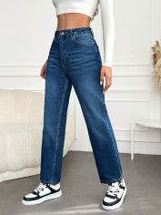 Акція на Джинси жіночі SHEIN GD-00098936 34 Сині від Rozetka