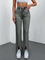 Акція на Джинси жіночі SHEIN GD-00166314 42 Сірі від Rozetka