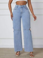 Акція на Джинси жіночі SHEIN GD-00151665 W28L32 Блакитні від Rozetka