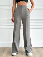 Акція на Штани жіночі SHEIN GD-00108706 S Сірі від Rozetka
