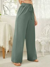 Акція на Штани жіночі SHEIN GD-00153162 XS Світло-зелені від Rozetka