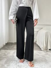 Акція на Штани жіночі SHEIN GD-00149479 S Чорні від Rozetka