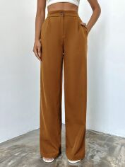 Акція на Штани жіночі SHEIN GD-00142891 L Коричневі від Rozetka