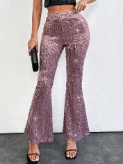 Акція на Штани жіночі SHEIN GD-00103027 L Рожеві від Rozetka