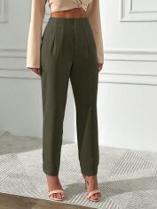 Акція на Штани жіночі SHEIN GD-00146059 M Хакі від Rozetka