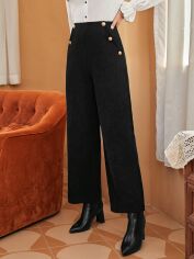 Акція на Штани жіночі SHEIN GD-00143040 L Чорні від Rozetka