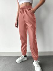 Акція на Штани жіночі SHEIN GD-00112513 XL Мідні від Rozetka