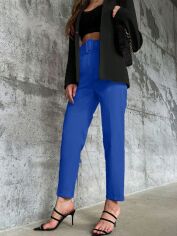 Акція на Штани жіночі SHEIN GD-00112407 S Сині від Rozetka