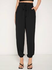 Акція на Штани жіночі SHEIN GD-00112440 S Чорні від Rozetka