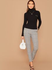 Акція на Штани жіночі SHEIN GD-00100676 XS Комбіновані від Rozetka
