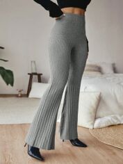 Акція на Штани жіночі SHEIN GD-00099644 L Сірі від Rozetka
