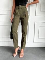 Акція на Штани жіночі SHEIN GD-00135445 42 Хакі від Rozetka