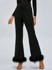 Акція на Штани жіночі SHEIN GD-00101216 L Чорні від Rozetka