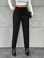 Акція на Штани жіночі SHEIN GD-00102931 38 Чорні від Rozetka
