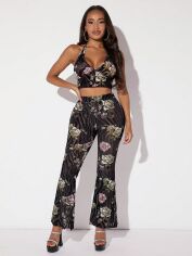 Акція на Штани жіночі SHEIN GD-00112186 S Комбіновані від Rozetka