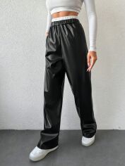 Акція на Штани жіночі SHEIN GD-00112397 S Чорні від Rozetka