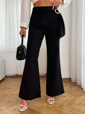 Акція на Штани жіночі SHEIN GD-00131262 L Чорні від Rozetka