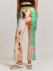 Акція на Штани жіночі SHEIN GD-00131312 L Комбіновані від Rozetka